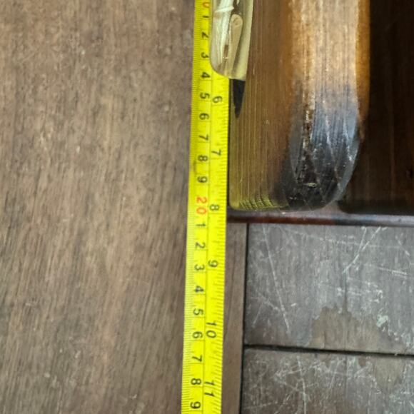 Vintage‎ Retro Wood Caddy Napkins Salt Pepper Shaker with handle - Picture 10 of 10